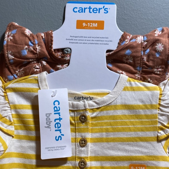 BRAND NEW BABY GIRL 4 PIECE SET SIZE 9-12 MONTHS OKD! NWT. SMOKE FREE HOME! - Picture 4 of 6